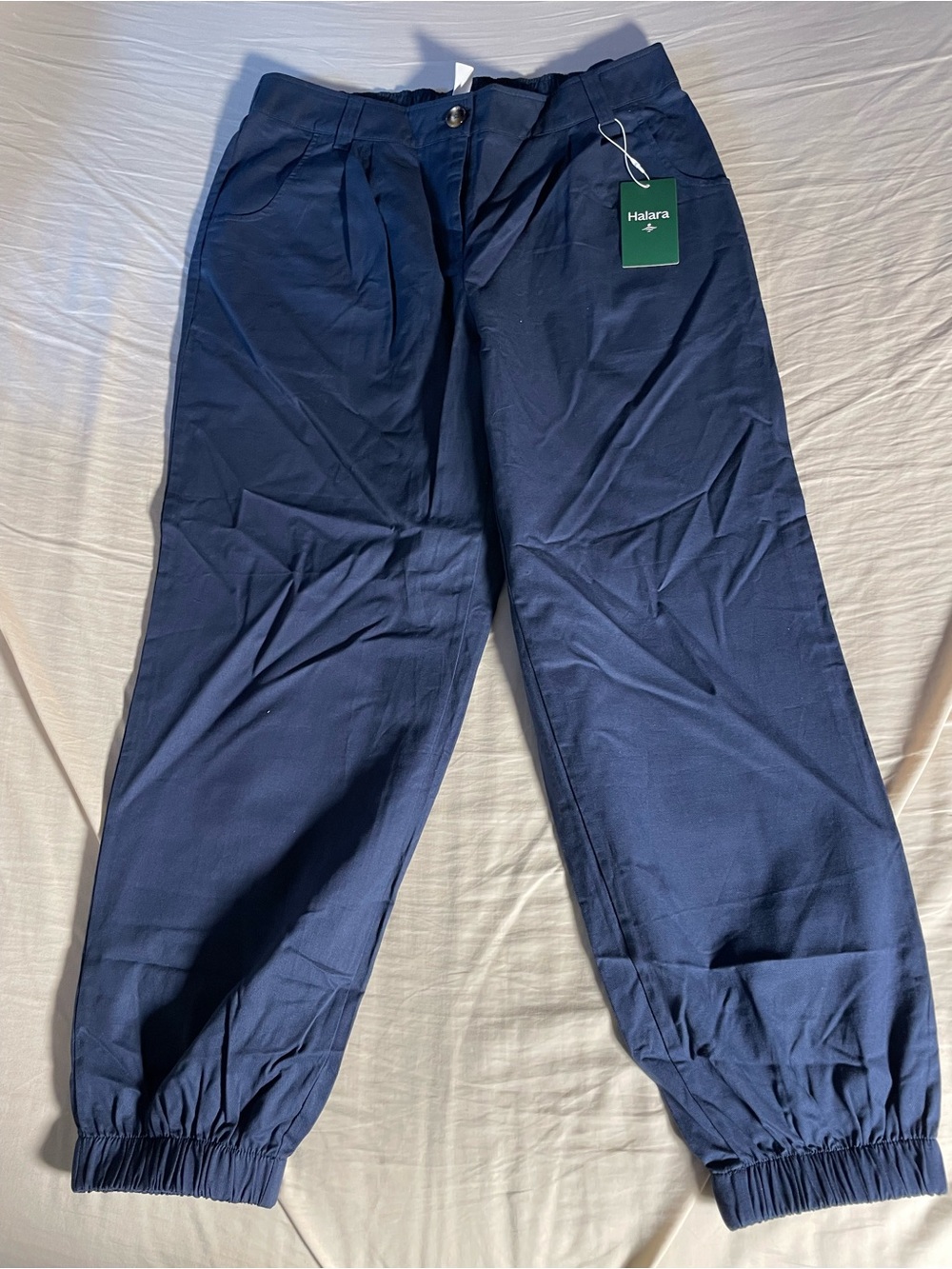 HALARA Navy Blue Women's Jogger Pants - Picture 1 of 6